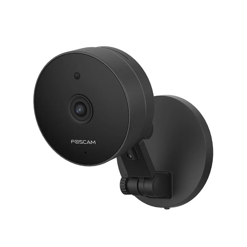 Foscam C8M Zwart | 8MP 4K WiFi Binnencamera met AI-Detectie, Dual-Band & Pan/Tilt