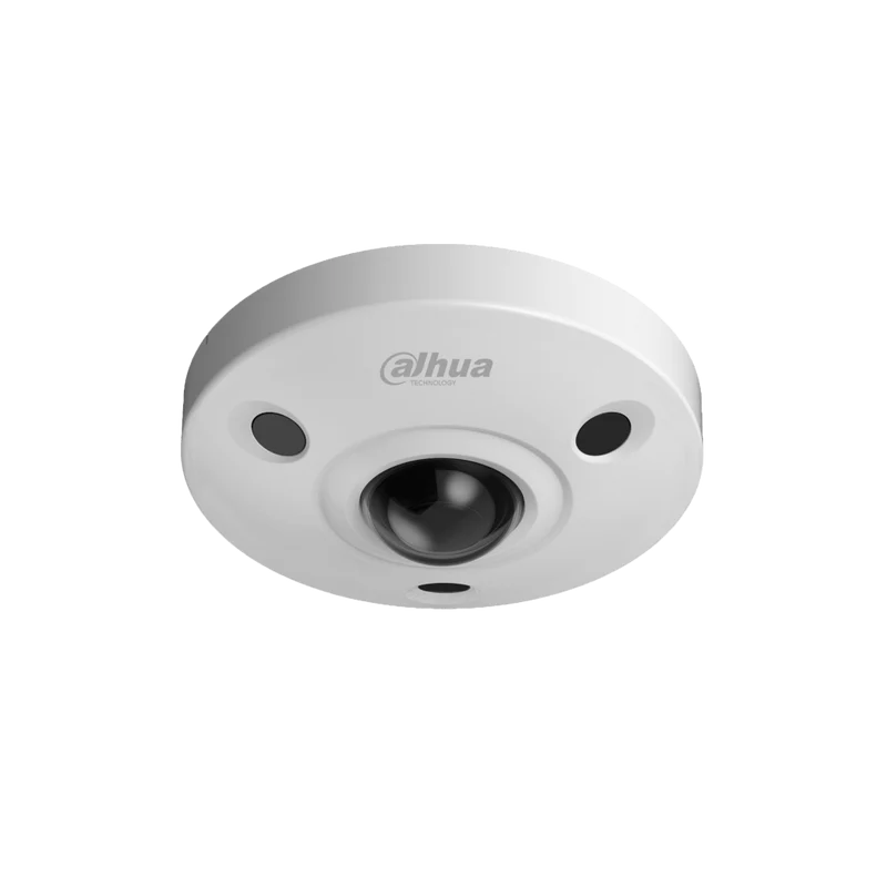 Dahua IPC-EBW81242P-AS-S2 1.68mm AI 12MP IR Fisheye Camera 360° met People Counting & Heat Map