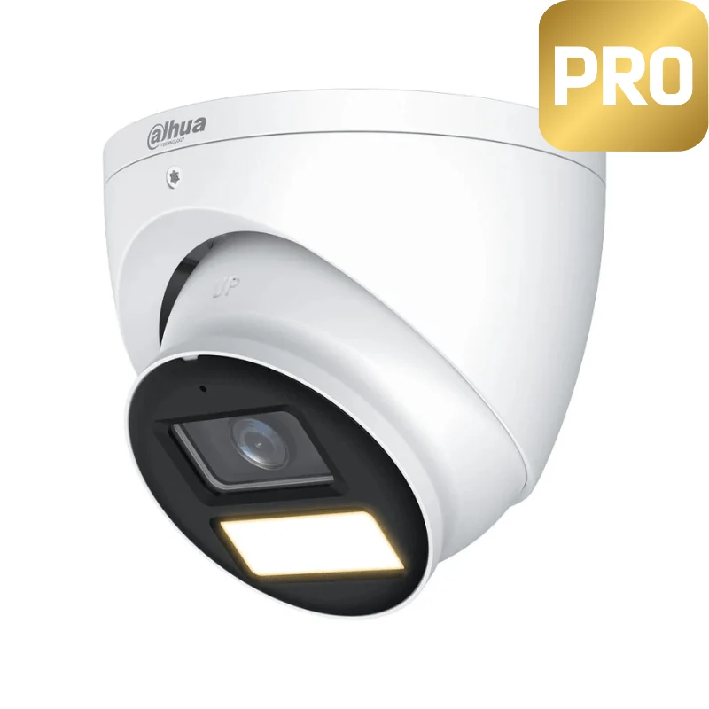 Caméra de surveillance dôme analogique DAHUA - Série Pro smart light
