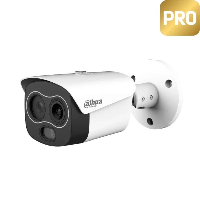 Caméra de surveillance IP Bullet thermique DAHUA double objectif - 7 mm