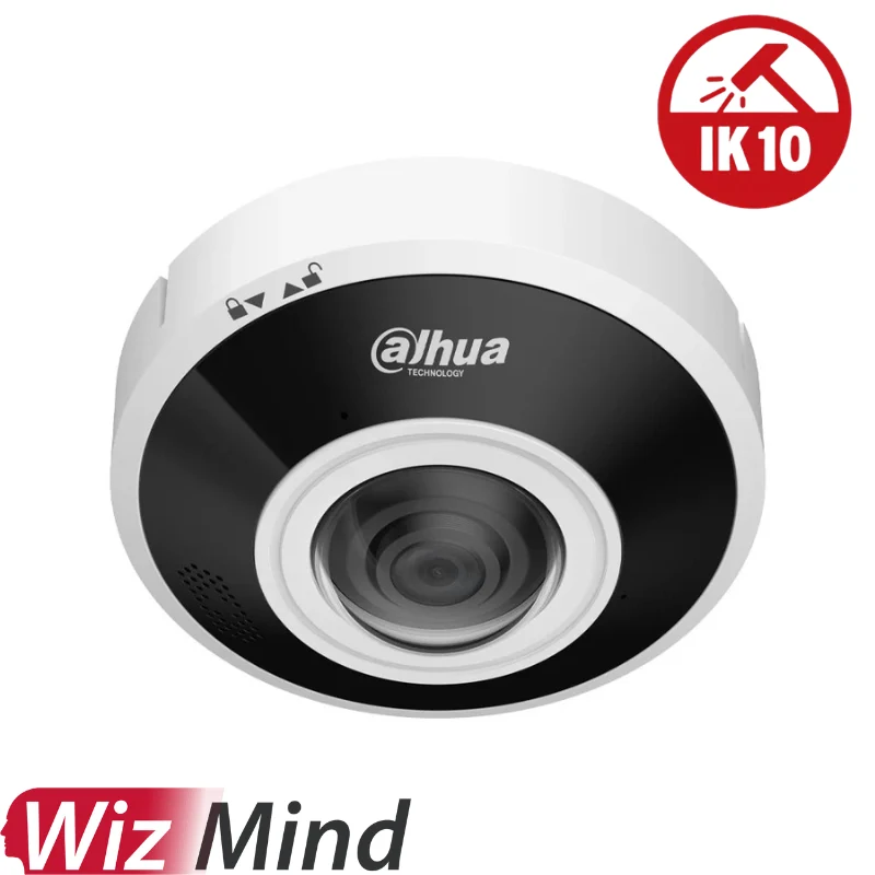 Caméra de surveillance IP DAHUA panoramique - Anti-Vandalisme WizMind