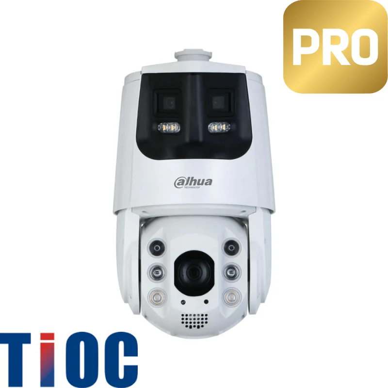 Caméra de surveillance PTZ Triple Objectif DAHUA avec zoom longue distance - Série pro TiOC