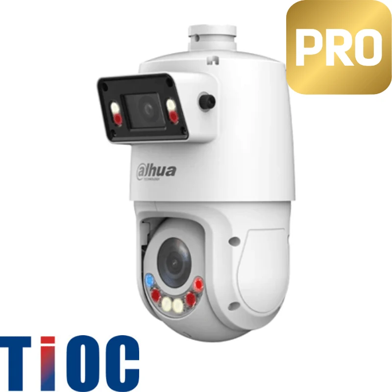 Caméra de surveillance PTZ Double Objectif DAHUA avec zoom - Série pro TiOC