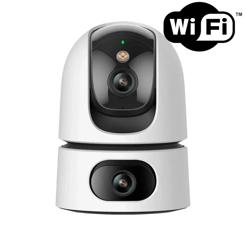 Caméra de surveillance IMOU Double Objectif pour l'intérieur avec détection de mouvement et haut parleur