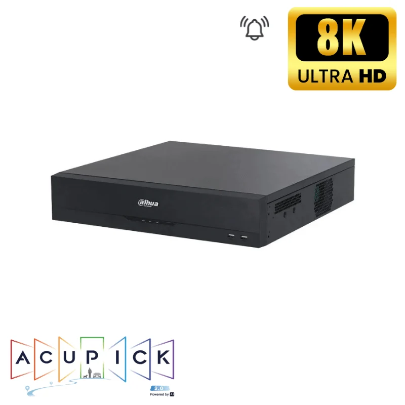 Enregistreur de vidéosurveillance IP DAHUA 64 CANAUX - Acupick - 8 disques durs
