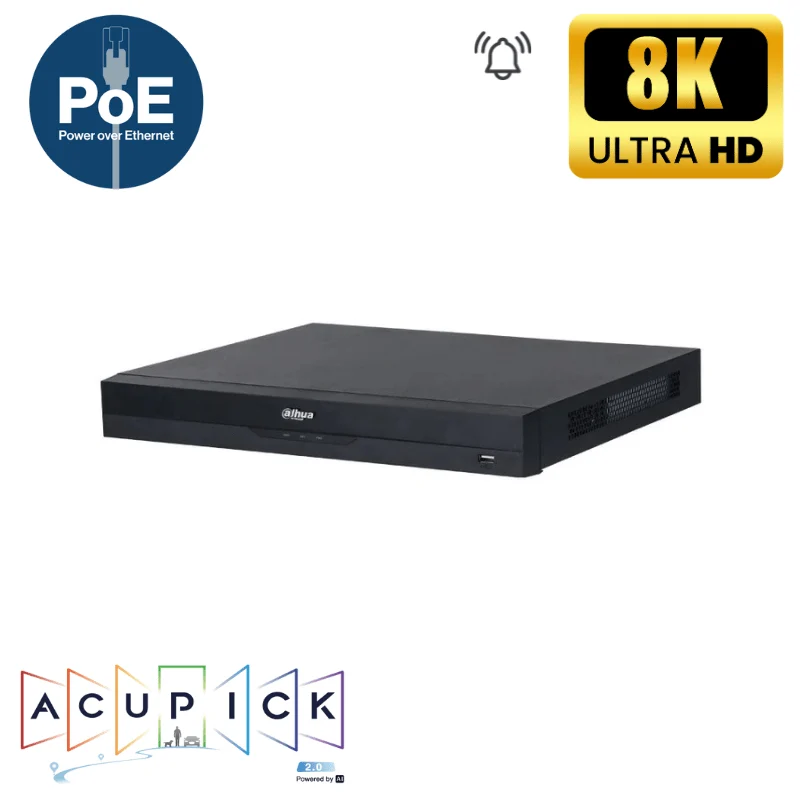 Enregistreur de vidéosurveillance IP DAHUA 32 CANAUX - 16 POE Acupick