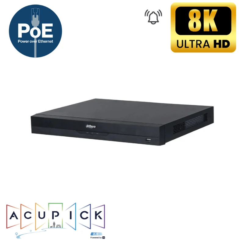 Enregistreur de vidéosurveillance IP DAHUA 16 CANAUX POE - AcuPick