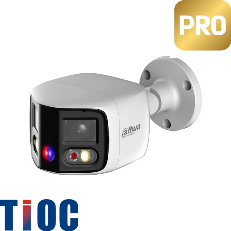 Caméra de surveillance IP Bullet DAHUA panoramique - Série Pro TiOC