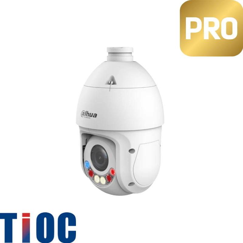Caméra de surveillance IP PTZ DAHUA avec Zoom X25 - Série Pro TiOC