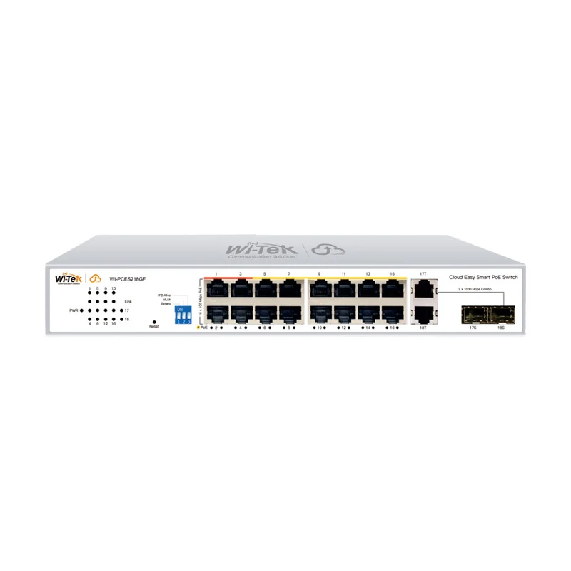 Switch Ethernet 16 Ports POE avec Cloud - WITEK