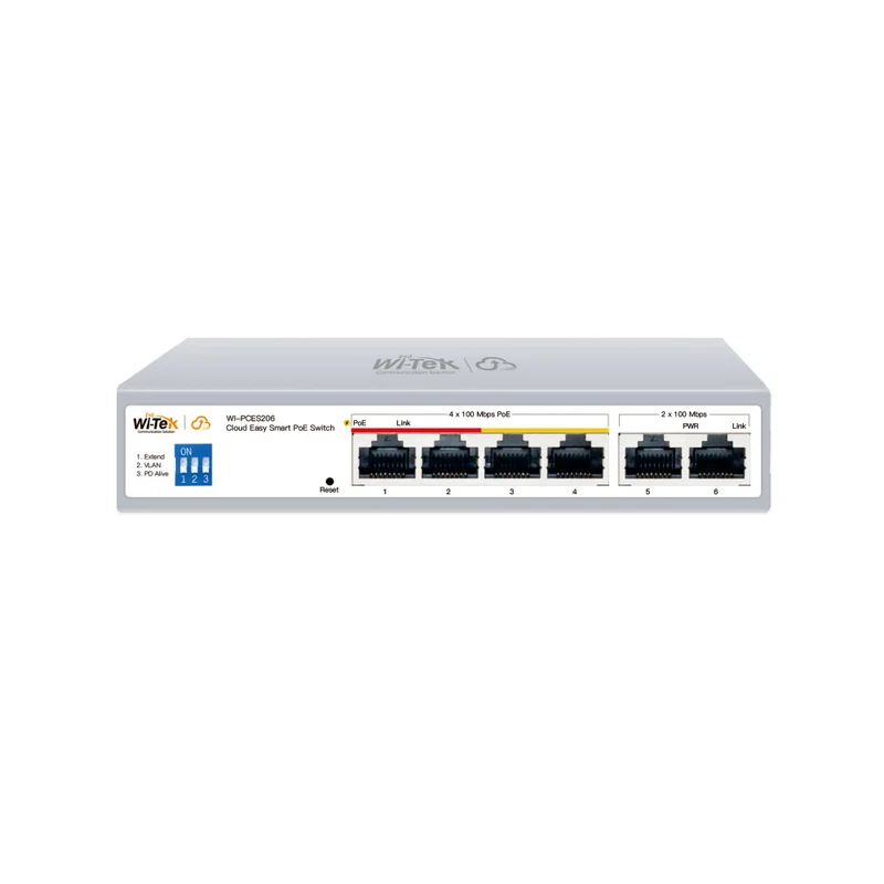 Switch Ethernet 4 Ports POE avec Cloud - WITEK