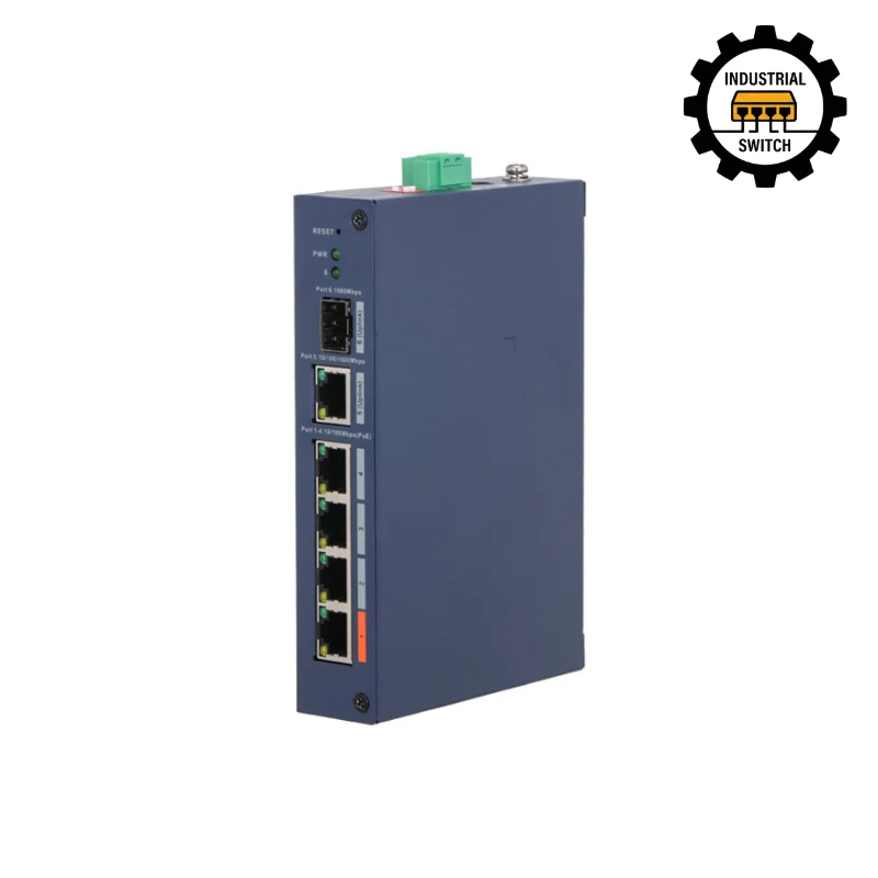 Switch Ethernet industriel 4 Ports POE avec Cloud - DAHUA