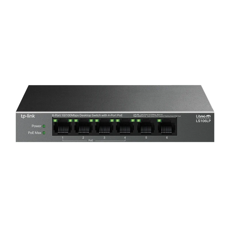 Switch Ethernet 4 Ports POE TPLINK