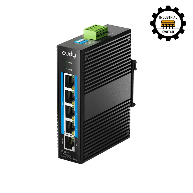 Switch Ethernet 4 Ports POE Cudy - Industriel