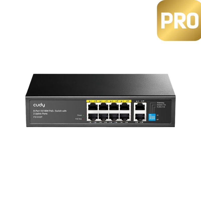 Switch Ethernet 8 Ports POE Cudy - Pro