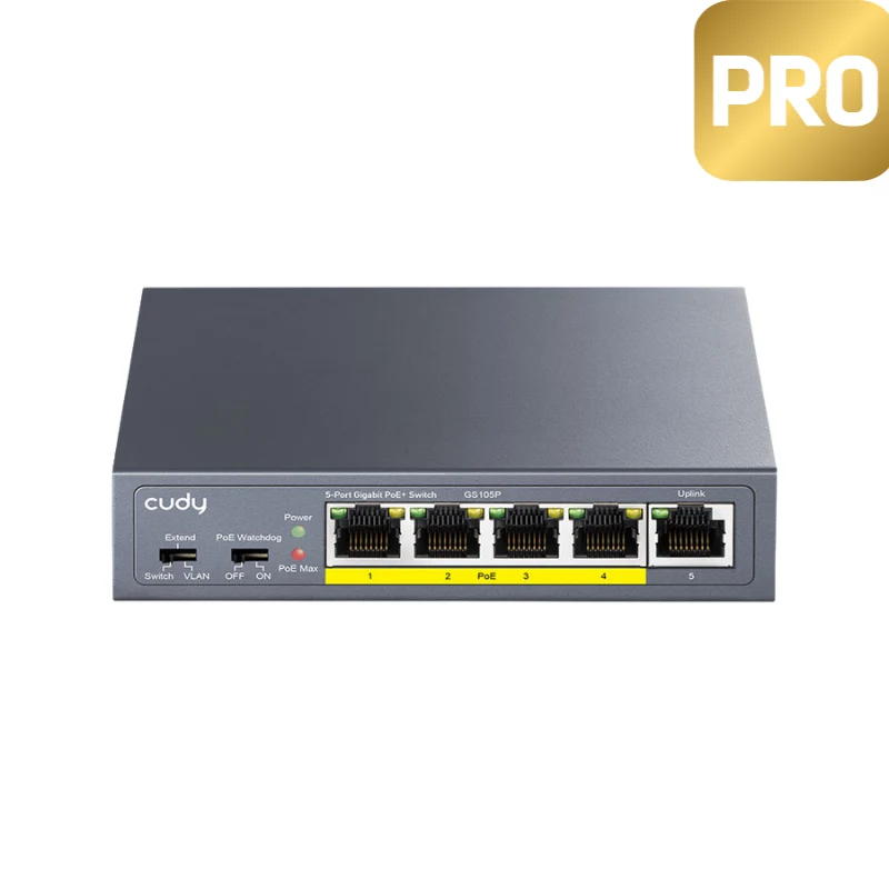 Switch Ethernet 4 Ports POE Cudy - Pro