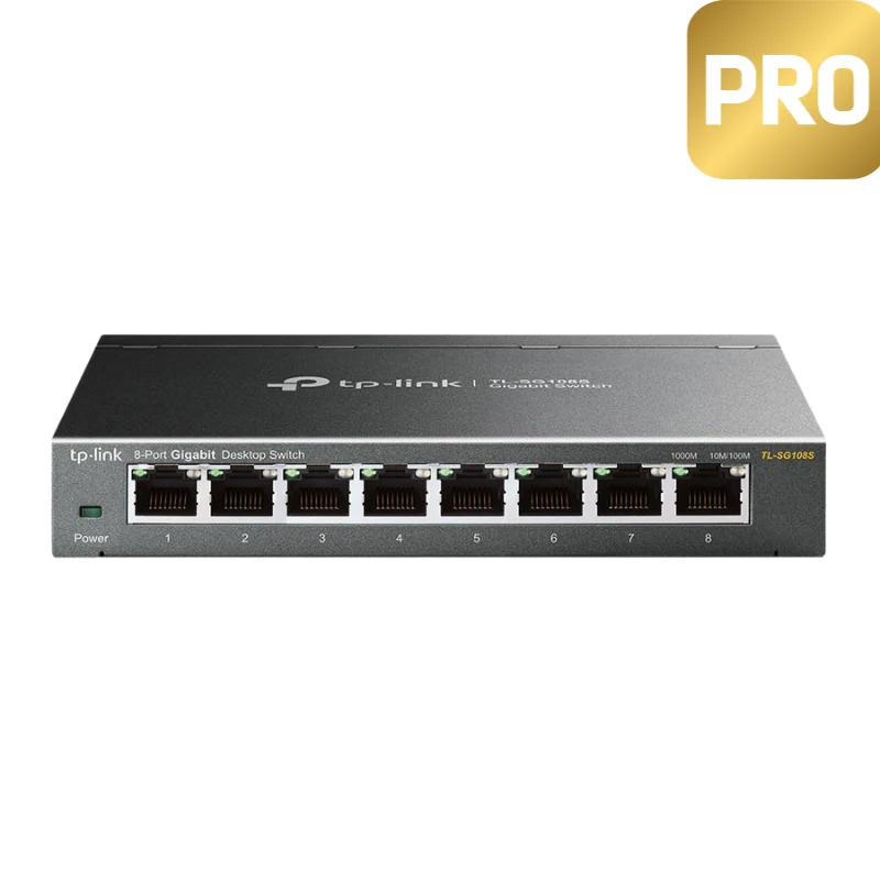 Switch Ethernet Gigabit 8 Ports TP-LINK - Pro