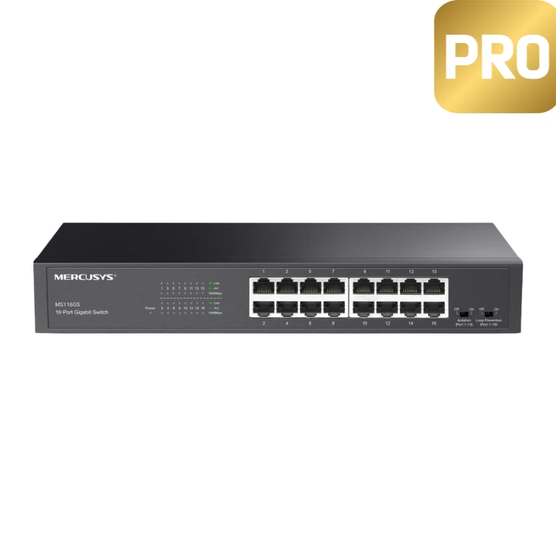 Switch Ethernet Gigabit 16 Ports TP-LINK - Mercusys Pro