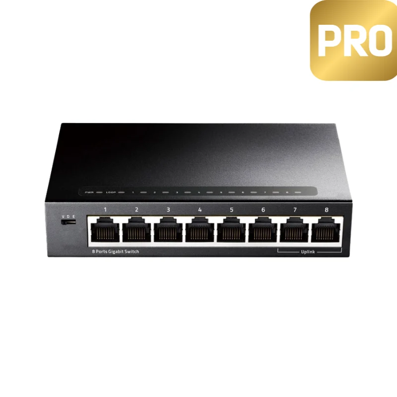 Switch Ethernet Gigabit 8 Ports Cudy - Gamme Pro