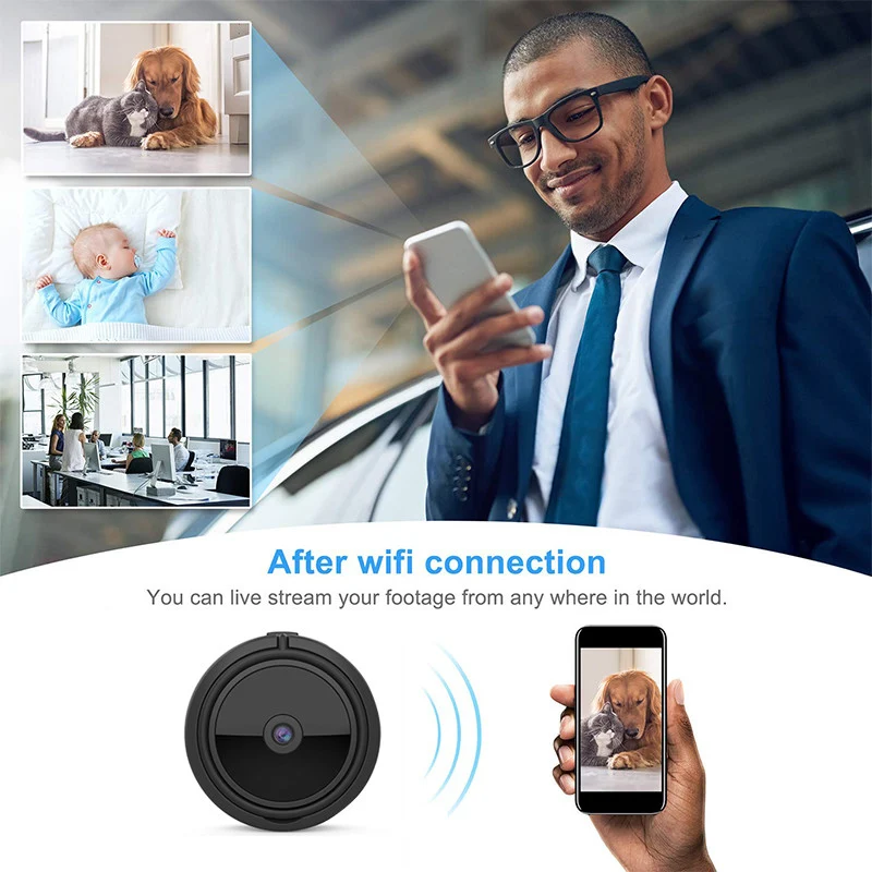 Wifi IP Portable Mini Camera Full HD