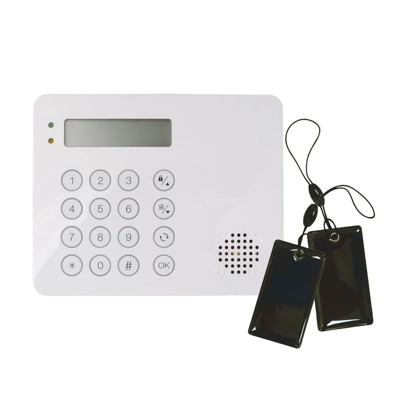 Clavier avec lecteur de badge et sirène pour alarme VESTA