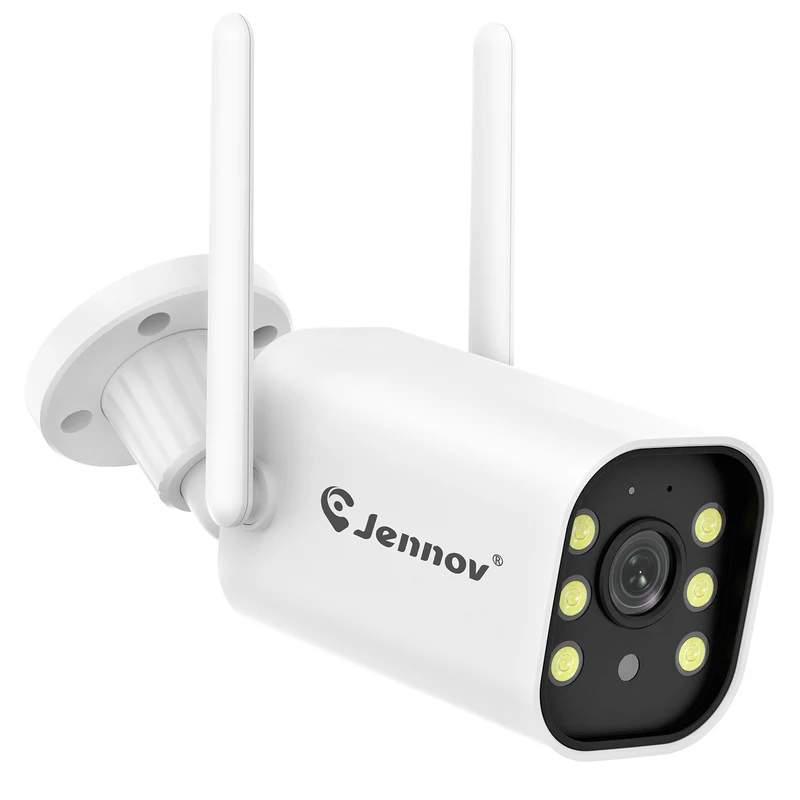 Jennov A61 5MP Wireless Security Camera, Outdoor IP66 Network Night Vision