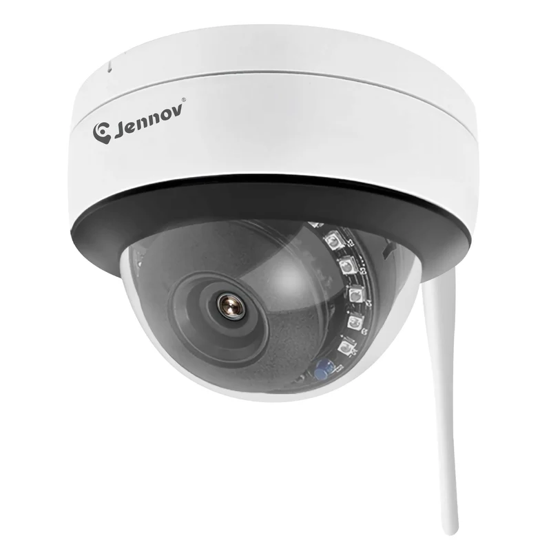 Jennov S18 Add-On WiFi Dome IP Security Camera, No PTZ, Motion Detection