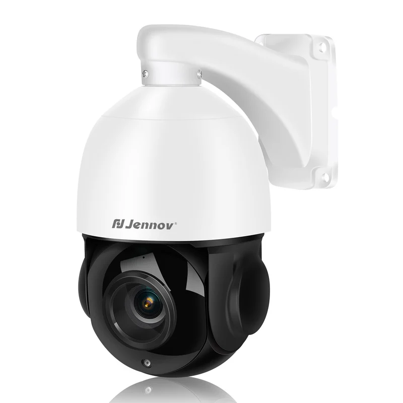 P87 4K 8MP PTZ IP POE Camera with Pan Tilt 20x Optical Zoom & Human Vehicle Detection