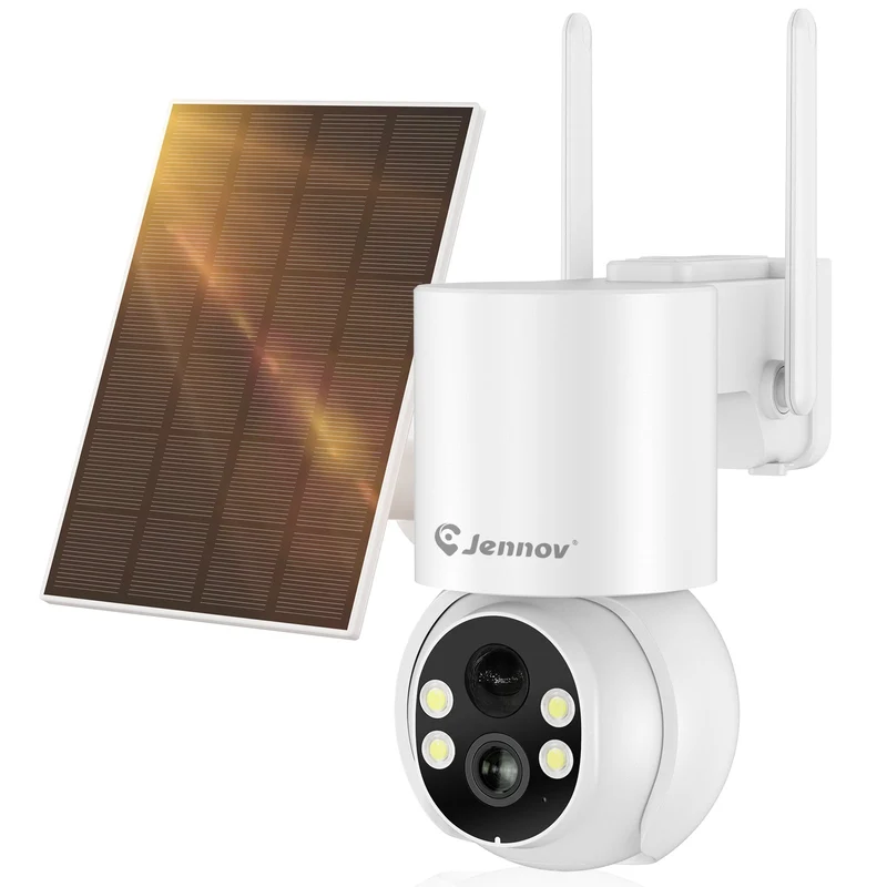 Jennov P42 2K Solar Security Camera for Reliable Monitoring