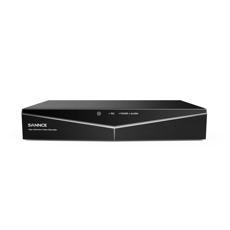 8 Canaux 5MP Hybride 5-en-1 CCTV Enregistreur Vidéo Numérique, DVR de Sécurité Filaire, Alertes de Mouvement, Prise en Charge des Caméras IP & Analogiques