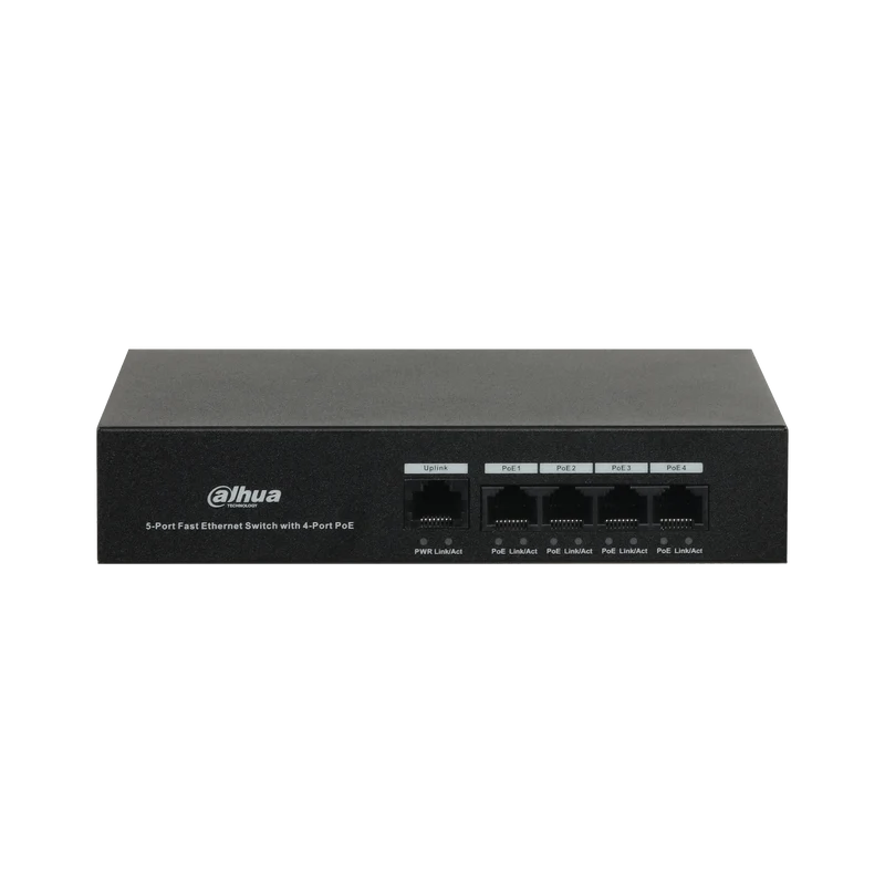DAHUA PFS3005-4ET-36 Switch PoE 4 ports (non géré)