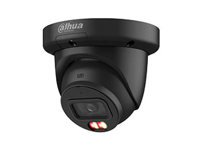 Dahua DH-IPC-HDW3249QMP-S-IL-0280B | 2MP WizSense Smart Dual Light Eyeball | 2.8mm | SMD 4.0 | IR + Warm Wit 50m | IP67 | Zwart