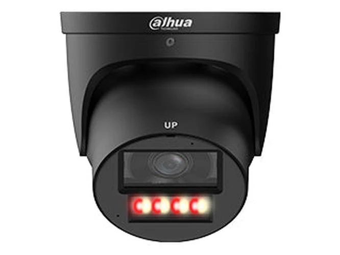 Dahua DH-IPC-HDW5859HP-ASE-PV-0280B-PRO | 8MP WizMind TiOC PRO Eyeball | 2.8mm | Full-color Warm Wit | Xinghan AI | Active Deterrence | SMD 4.0 | IP67 | Zwart