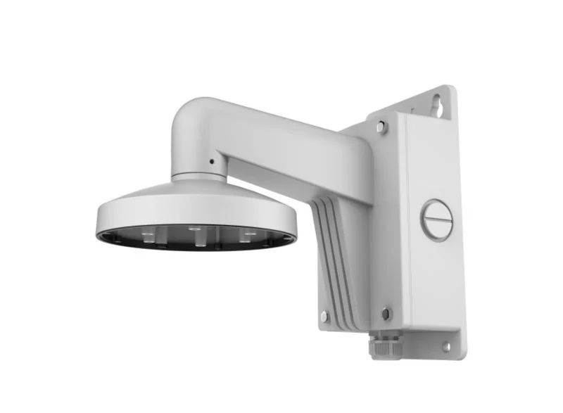 Hikvision DS-1473ZJ-155B Aluminium Muurbeugel met Aansluitdoos voor Dome Camera – Wit