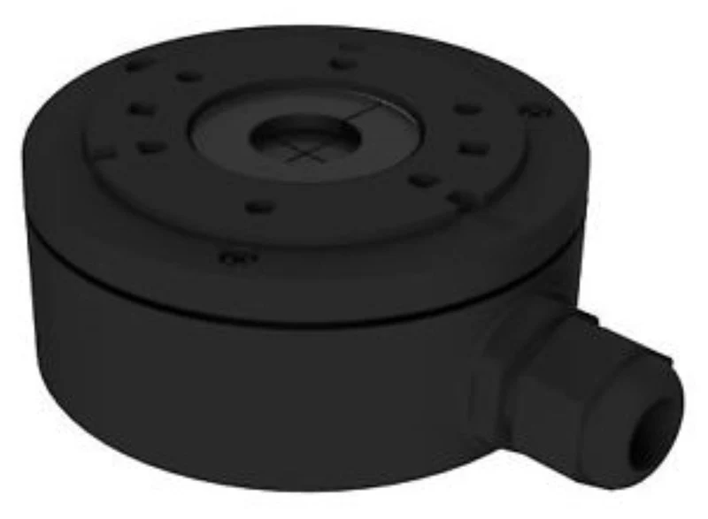 Hikvision DS-1280ZJ-XS Aluminium Aansluitdoos voor Dome & Bullet Camera's Zwart