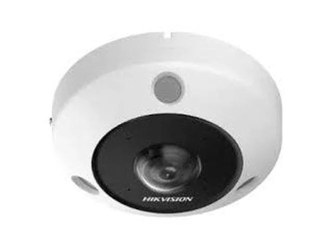 Hikvision DS-2CD63C5G1-IVS 12MP 4K Panoramische Fisheye Dome IP-camera