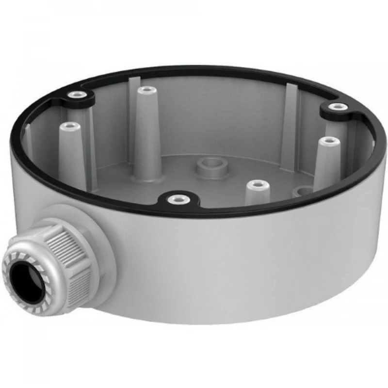 Hikvision DS-1280ZJ-DM21 Aluminium Aansluitdoos voor Dome & Bullet Camera – Wit | Ø137mm