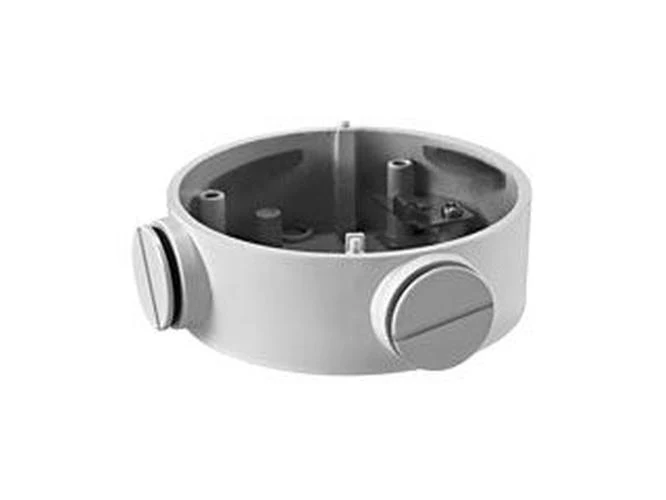 Hikvision DS-1260ZJ Aluminium Aansluitdoos voor Bullet Camera – Wit | Ø88.5mm