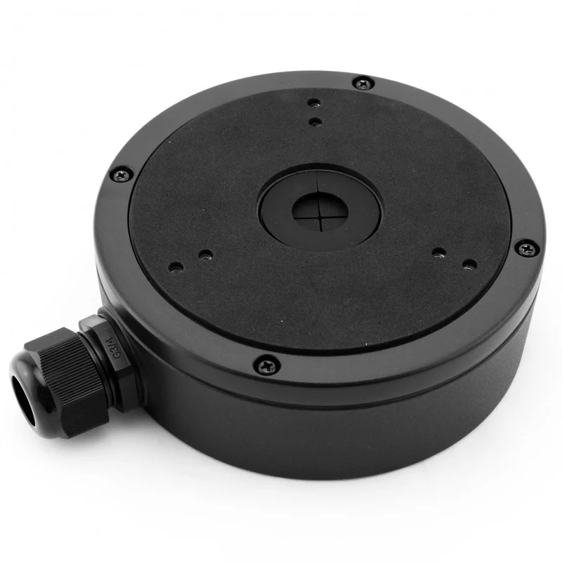 Hikvision DS-1280ZJ-M Aluminium Aansluitdoos voor Dome Camera's - Zwart