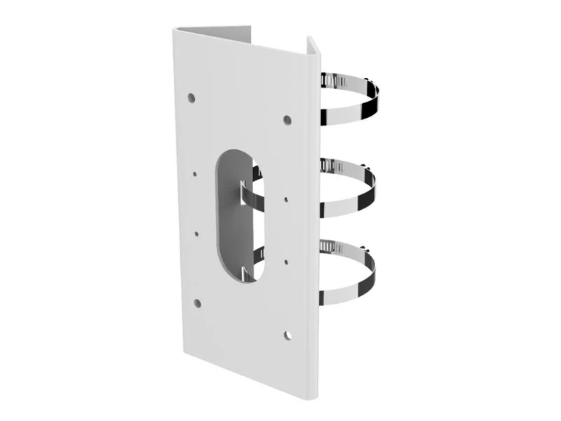 Hikvision DS-1475ZJ-Y Roestvrij Stalen Paalmontage voor Beveiligingscamera's Wit