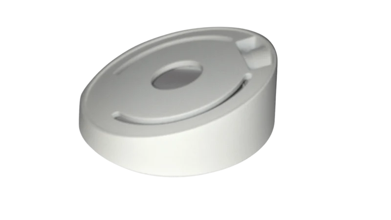 Hikvision DS-1259ZJ Schuine Plafondmontagebeugel voor Dome Camera – Wit Plastic