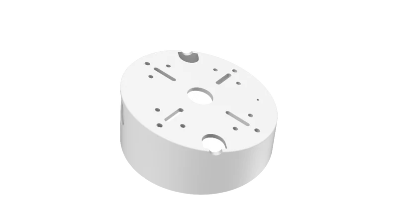 Hikvision DS-1240ZJ Aluminium Schuine Plafondmontage voor Dome Camera – Wit