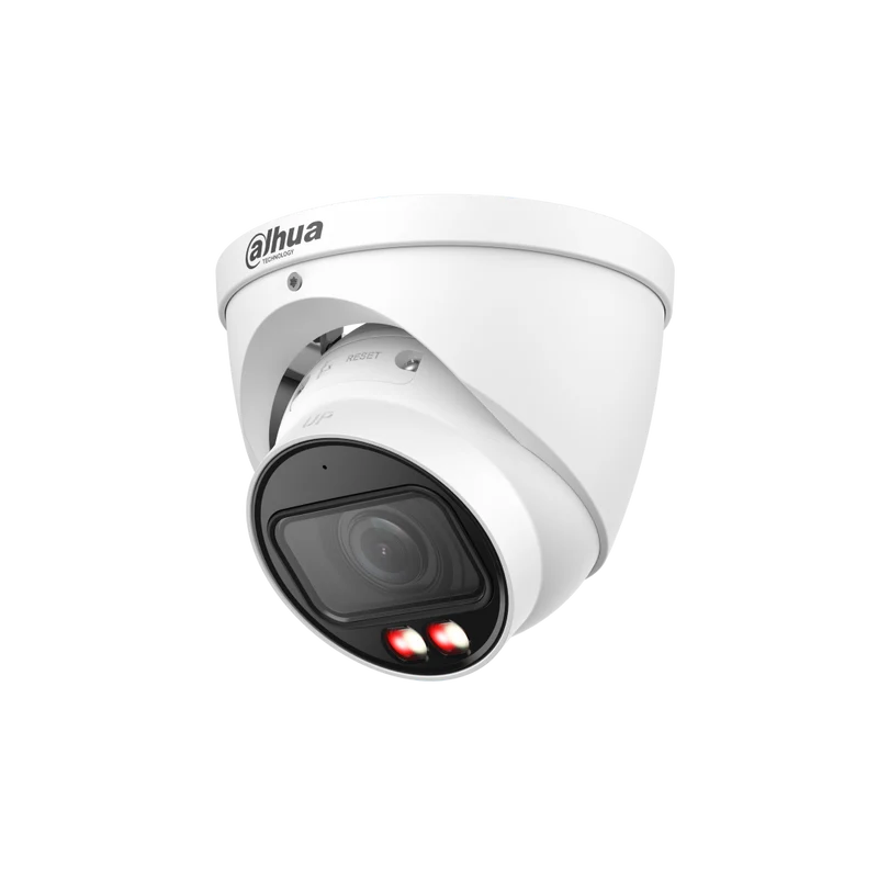 Dahua DH-IPC-HDW3249QMP-S-IL-0280B | 2MP WizSense Smart Dual Light Eyeball | 2.8mm | SMD 4.0 | IR + Warm Wit 50m | IP67 | Wit