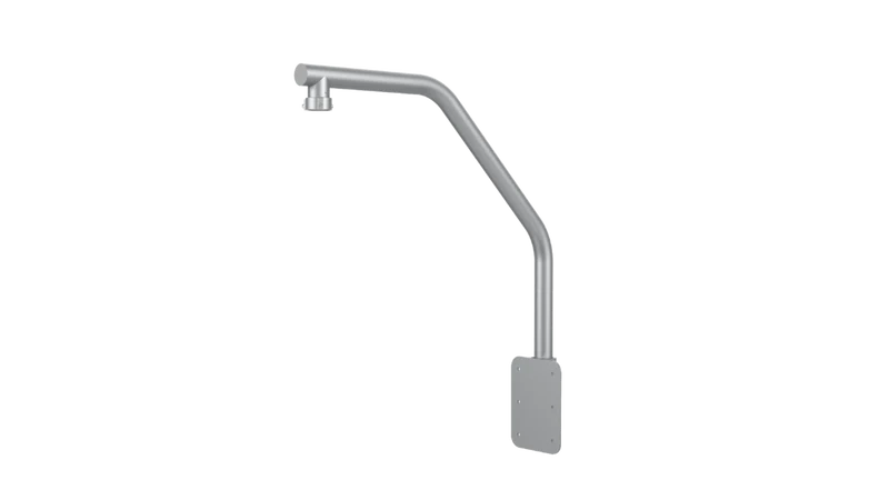 Hikvision DS-1660ZJ-P Aluminium Parapet Muurbevestiging voor PanoVu Camera's Grijs