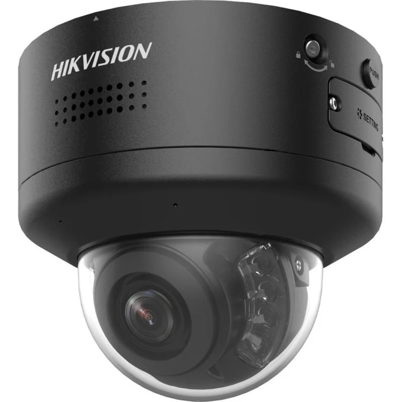 Hikvision DS-2CD2747G2H-LIPTRZS2U/SL 4MP ColorVu PTZ Mini Dome IP-camera – 2.8-12mm Zwart