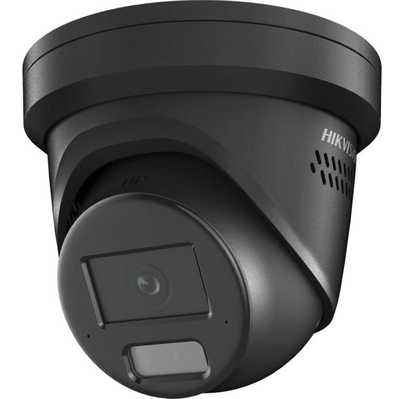 Hikvision DS-2CD2386G2H-IS2U/SL 8MP 4K AcuSense Turret Beveiligingscamera Zwart
