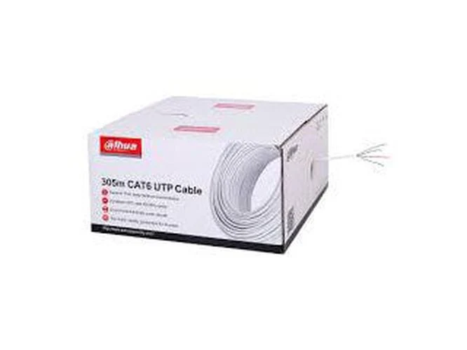 Dahua PFM920I-6UN-C 305m U/UTP CAT6 Netwerkkabel Wit PVC CPR E
