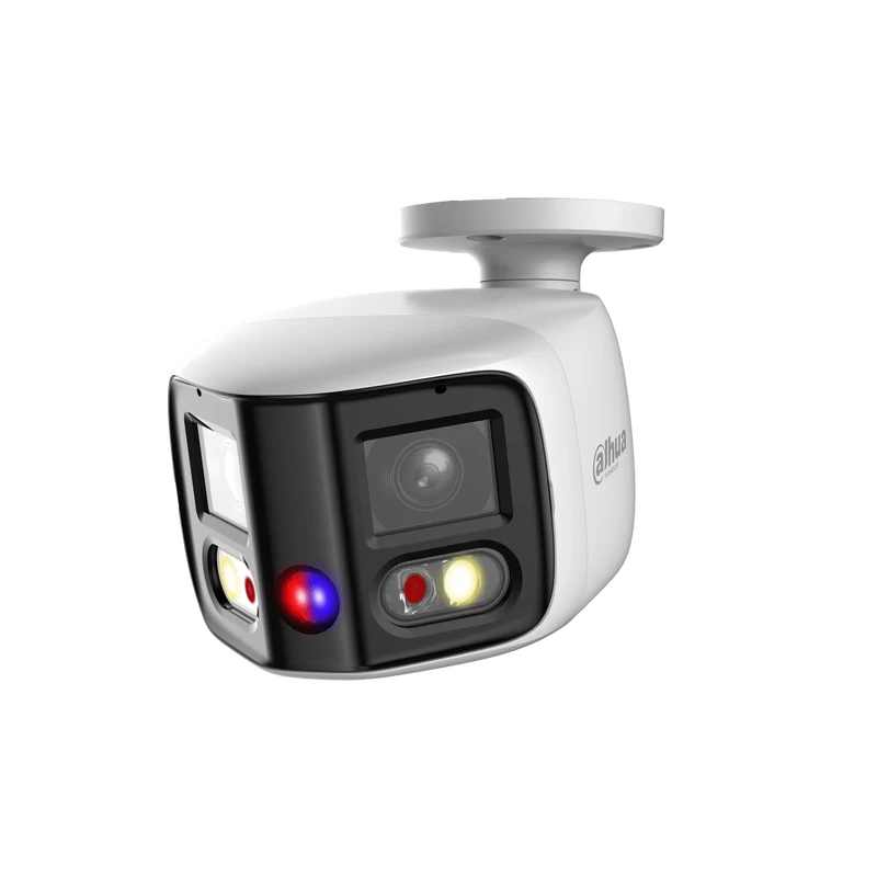 Dahua IPC-PFW3849S-A180-AS-PV | 8MP WizSense Panorama Bullet | 180° | Smart Dual Light | Lichtalarm | Tweeweg Audio | IP67 | Wit