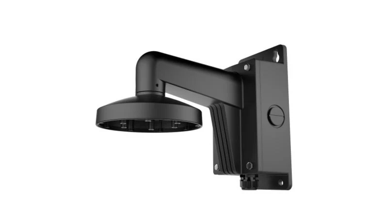 Hikvision DS-1473ZJ-155B Aluminium Muurbeugel met Geïntegreerde Aansluitdoos voor Dome Camera's Zwart