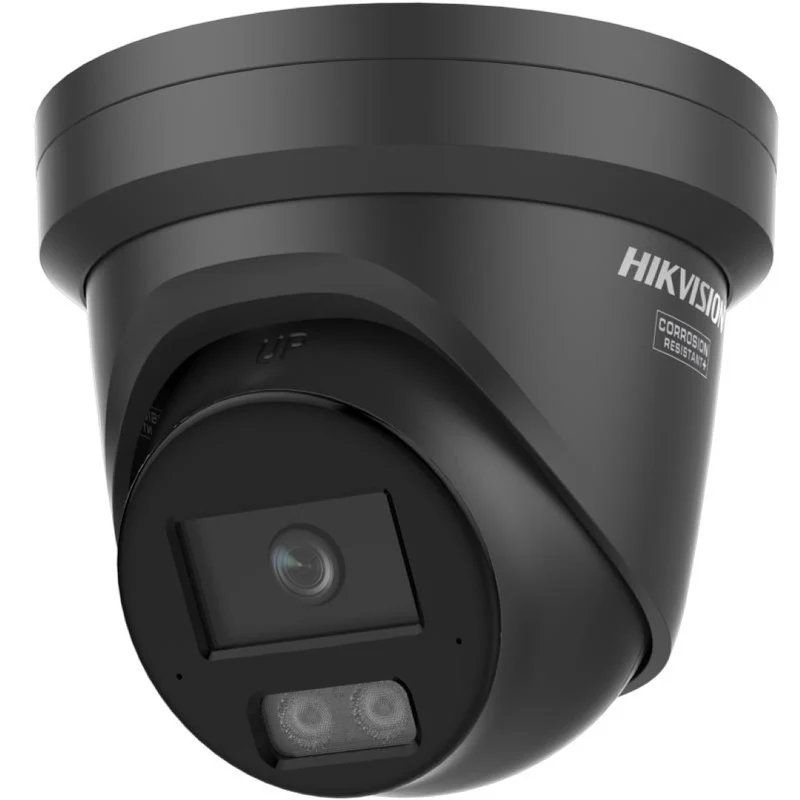 Hikvision DS-2CD2347G3-LIS2UY/SL | 4MP ColorVu G3 Turret | 2.8mm | Actieve Afschrikking | Zwart